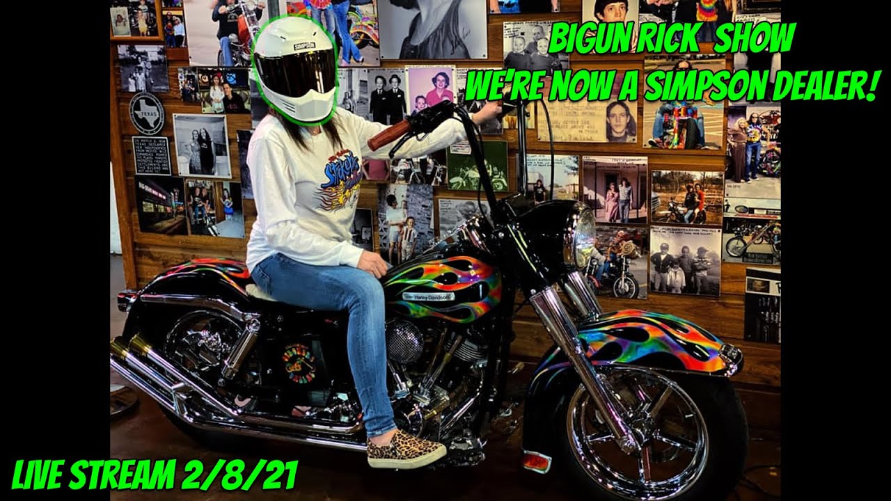 We are a Simpson Helmet Dealer!