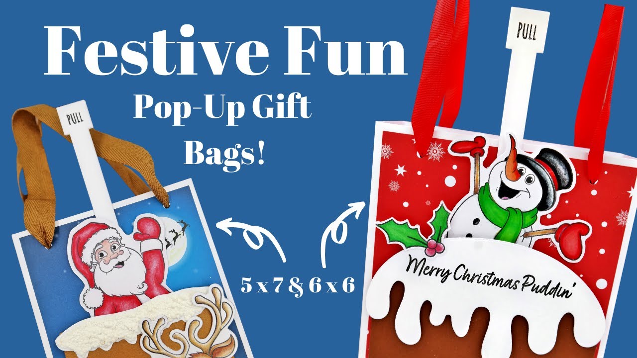 Festive Pop Up Gift Bags!