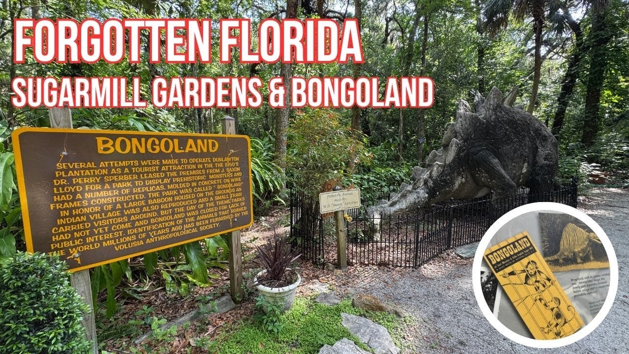 Forgotten Florida: The Ruins Of BONGOLAND & Dunlawton Sugar Mill Gardens