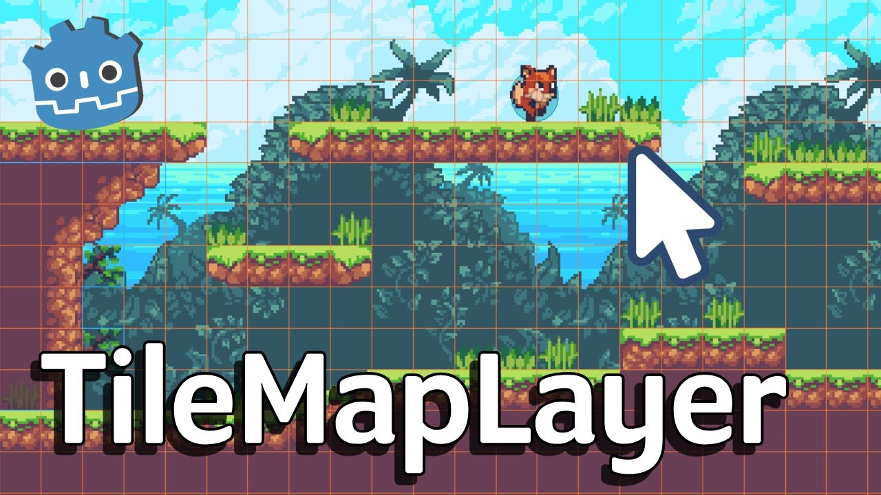 Создавайте уровни быстрее с системой Tilemap от Godot | Обучающее видео по платформеру №3