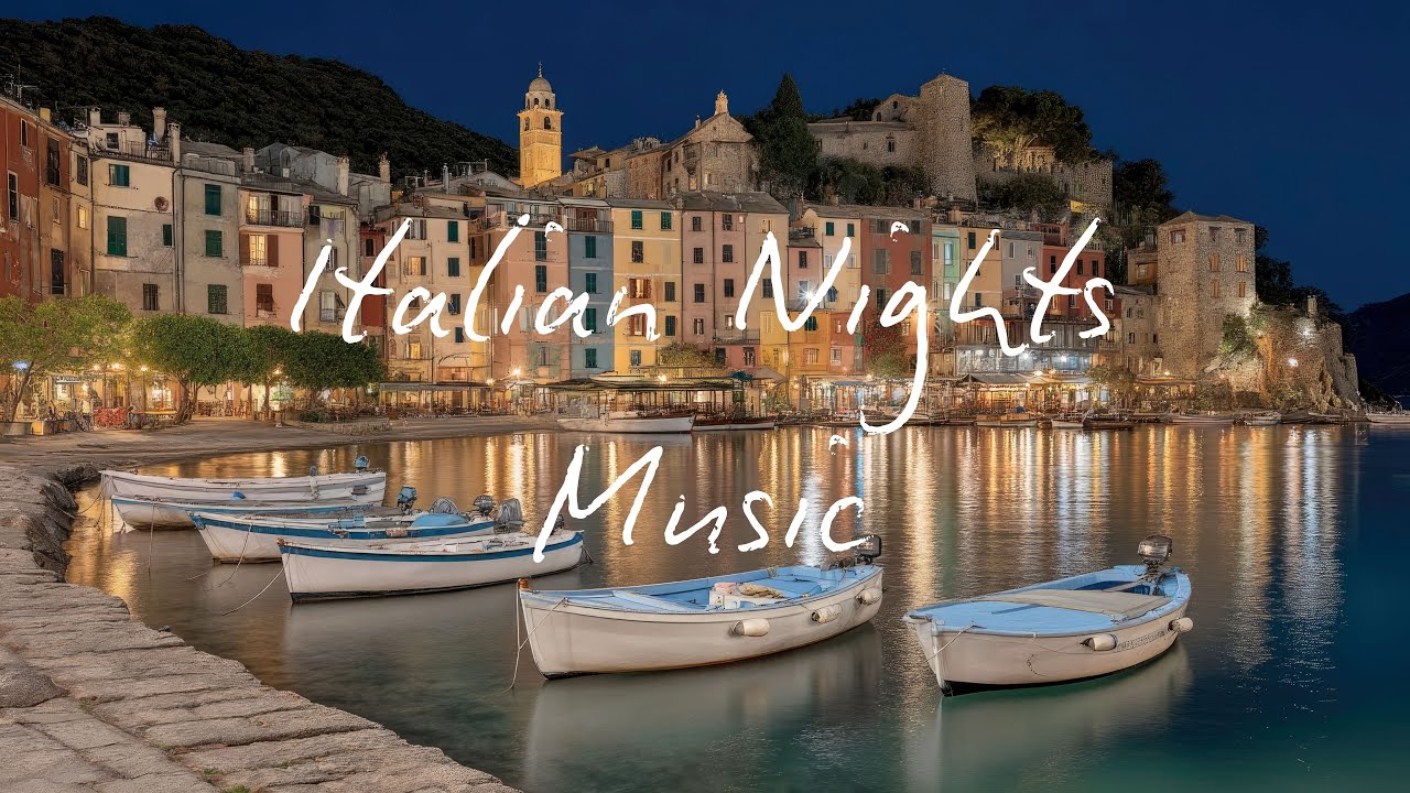 Italian Riviera Nights &ndash; Peaceful Coast Views & Relaxing Music Escape