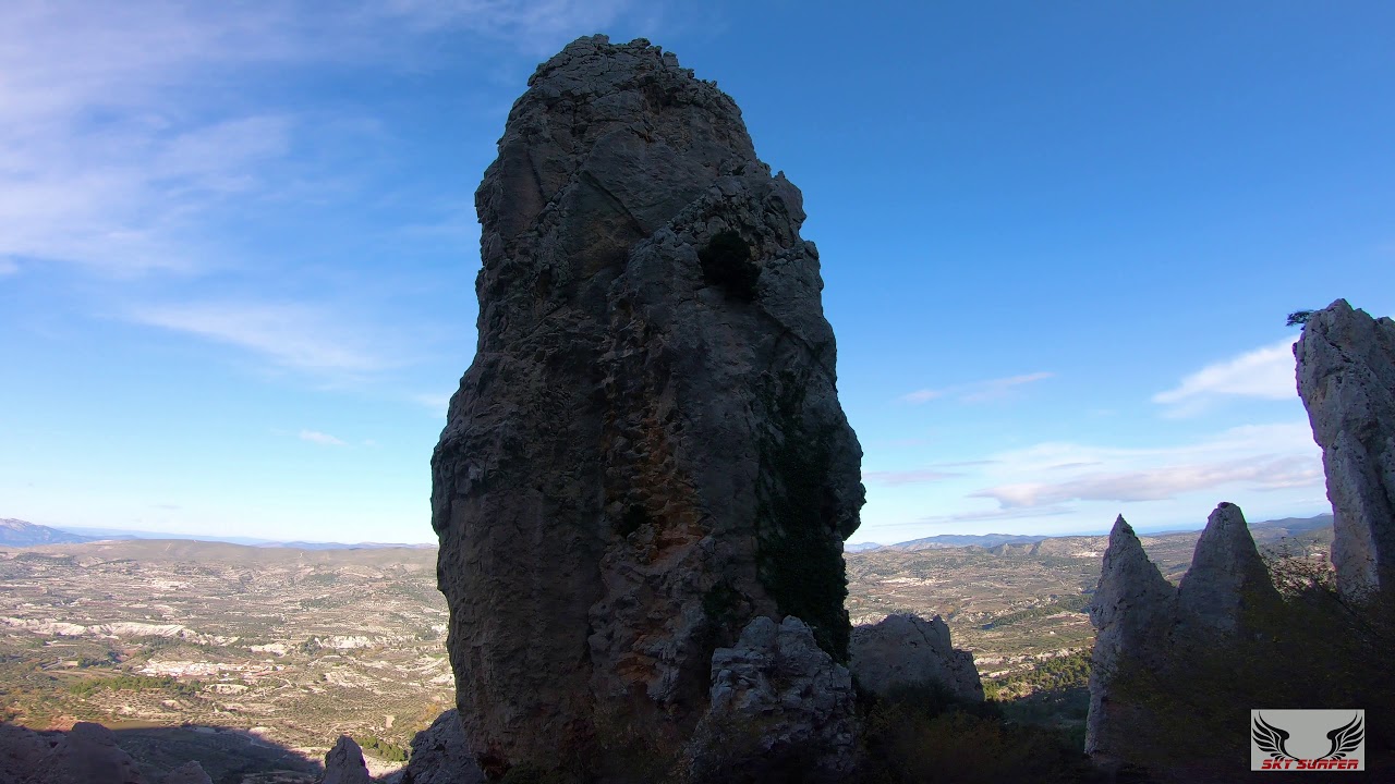 SENDERISMO ELS FRARES DE QUATRETONDETA -- ALT DE LES CREUS -- LA SERRELLA (ALICANTE)16-11-2019
