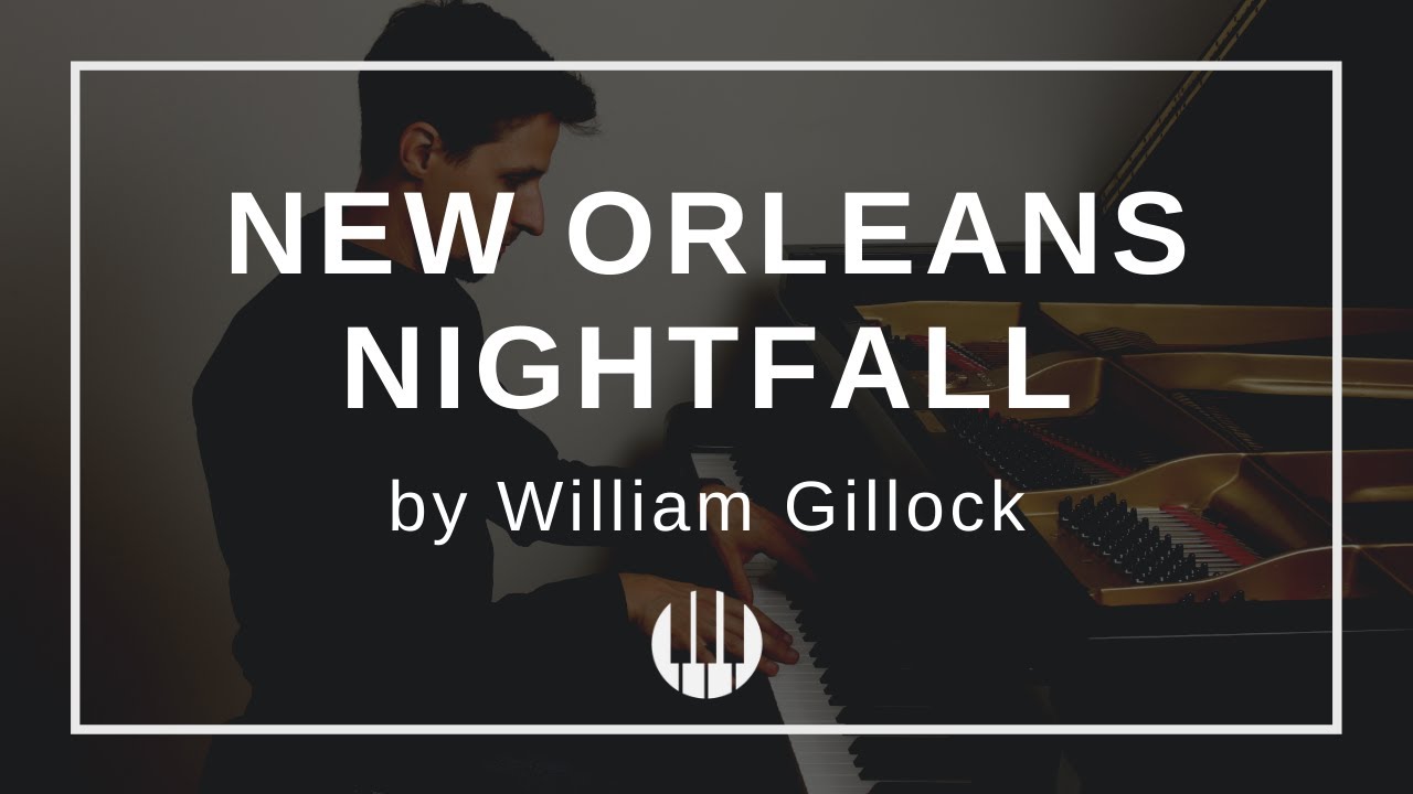 New Orleans Nightfall by William Gillock