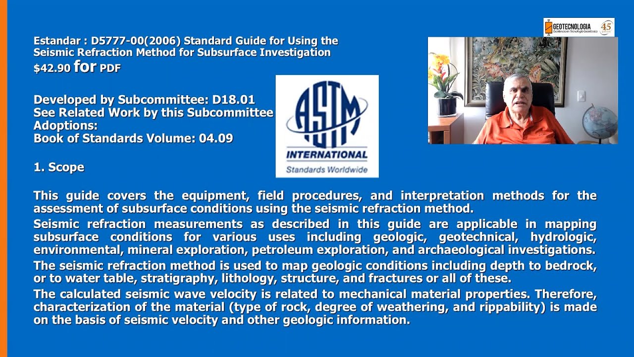 LA REFRACCION SISMICA