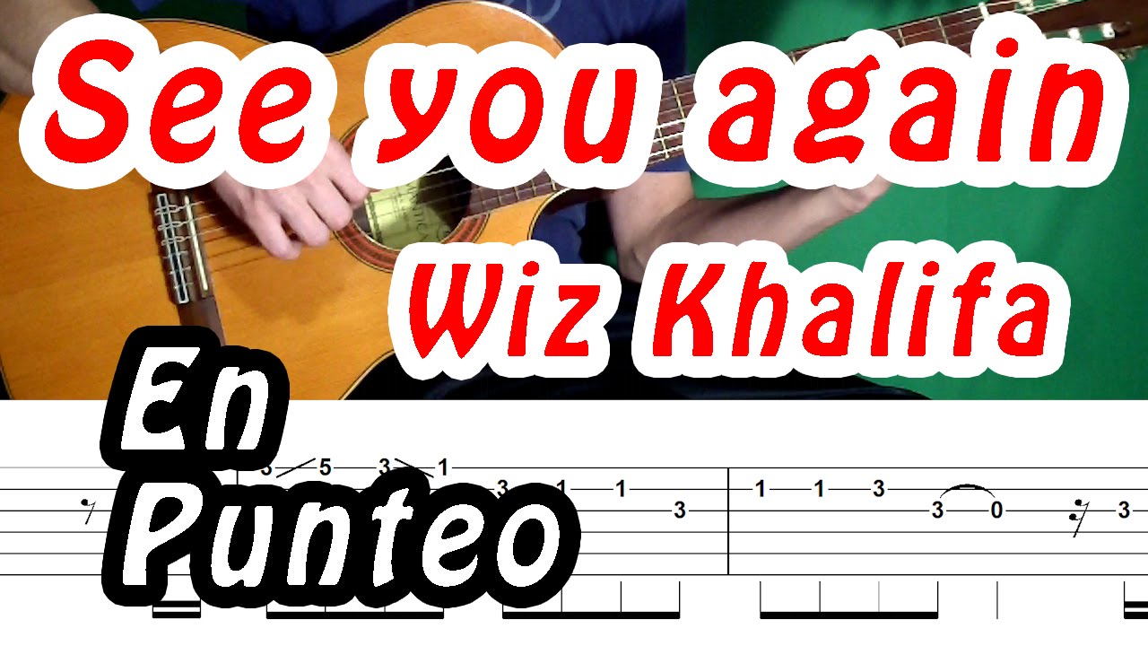 See you again [Wiz Khalifa] Tutorial (guitarra)