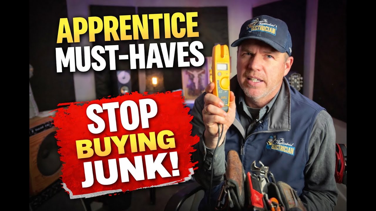 What I Wish I Bought as an Apprentice Electrician.. Essential Tools Every New Electrician Should Buy
