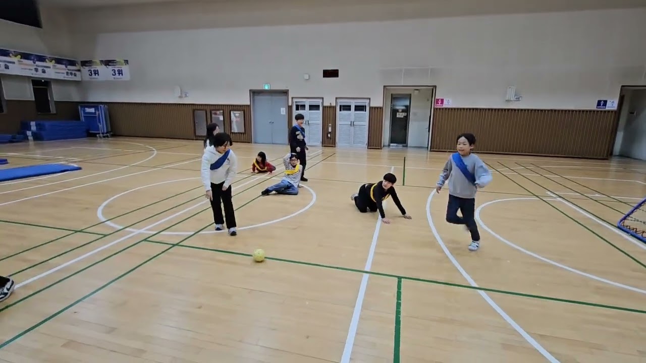 처음인데 이렇게 잘 한다고??^^ 방학 중 3, 4학년 츄크볼 클래스 (핸드볼 뉴 스포츠)