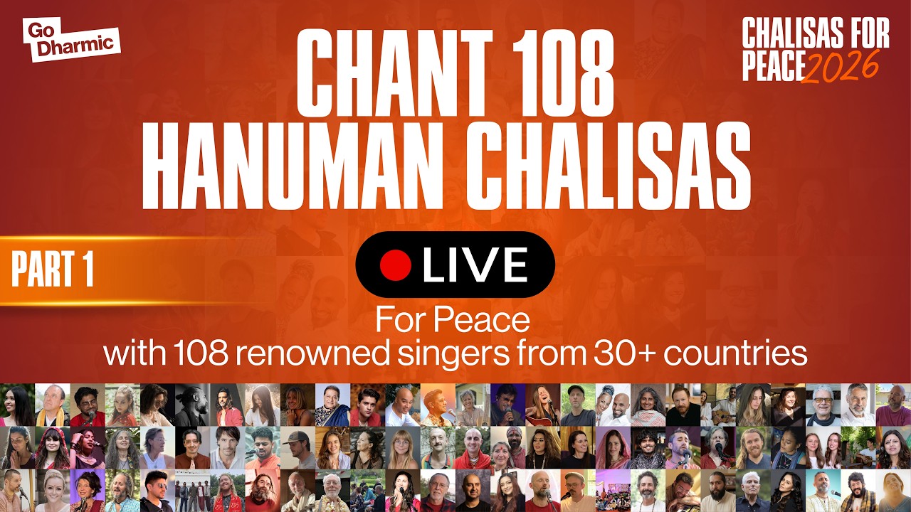 108 Hanuman Chalisas for Peace | Hanuman Janmotsav 2026 - World&rsquo;s Biggest Chanting Event | Part 1