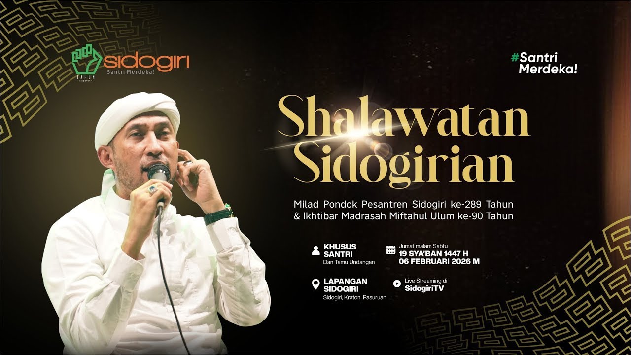 🔴Shalawatan Sidogirian Bersama Habib Ali Zainal Abidin bin Segaf Assegaf & Majelis Az Zahir