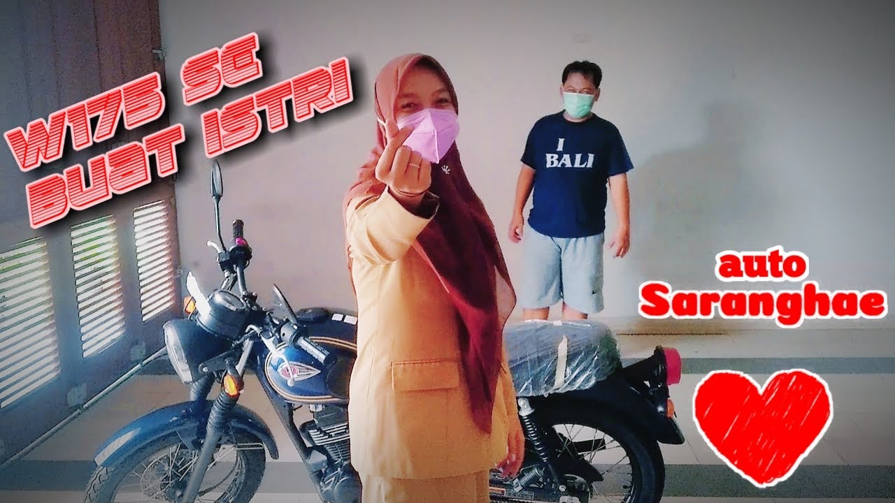 Beli kawasaki W175 buat istri auto dikasih ginian - kawasaki W175 SE