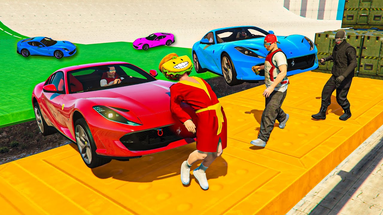 CORRE O TE ATROPELLO!! HAY UN HACKER! - GTA 5 ONLINE