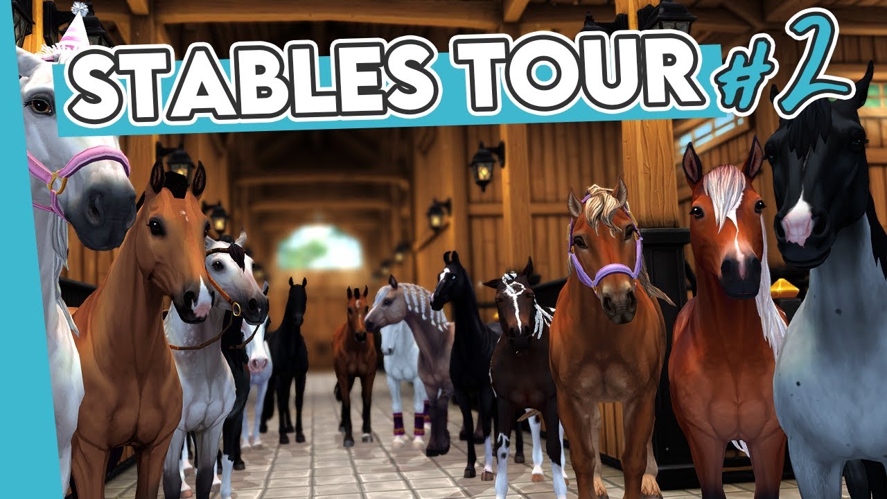 TOUS mes CHEVAUX | Visite de mes ÉCURIES sur STAR STABLE ONLINE [ Partie 2 ]