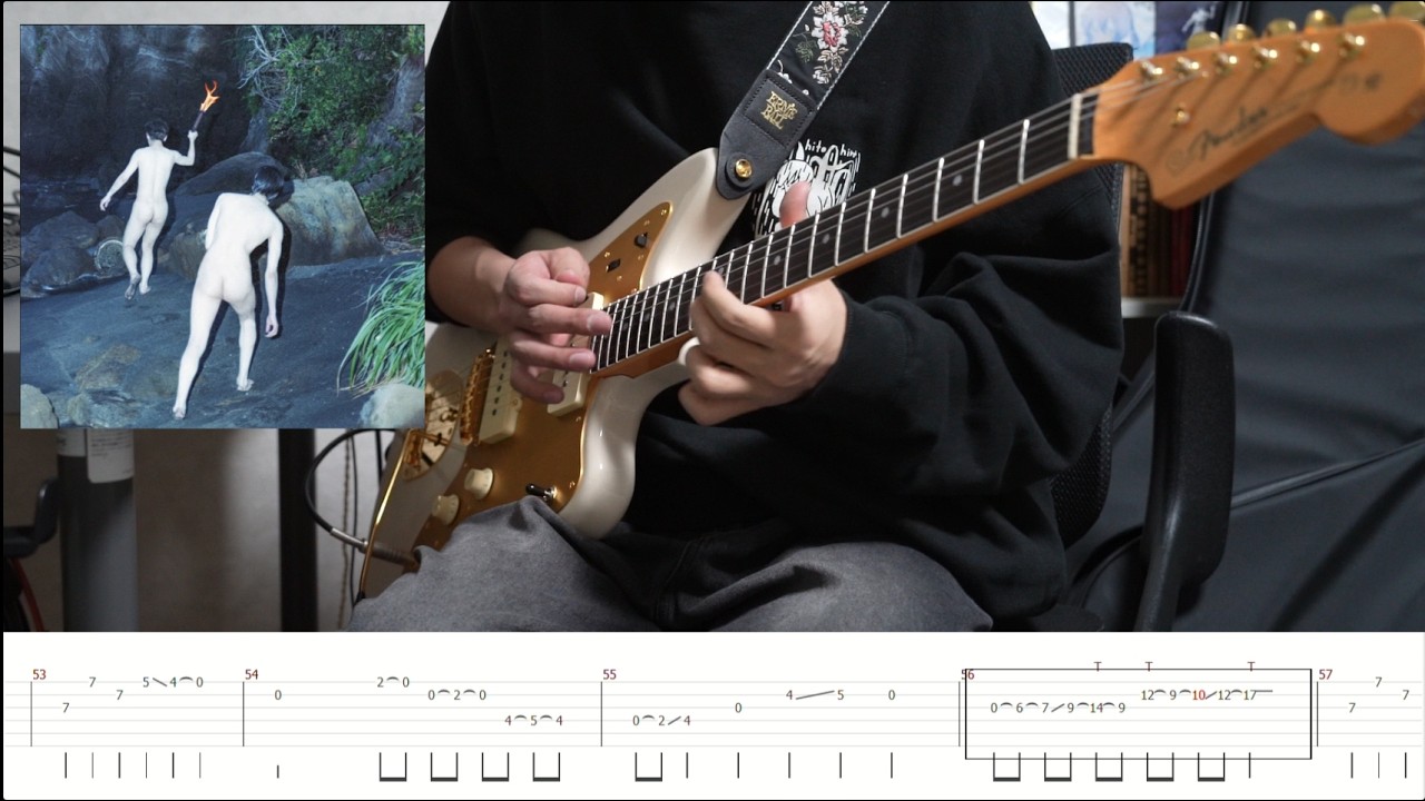 【TAB】十二月-Departure/ひとひら (guitar cover)