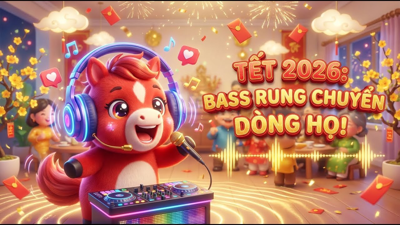 Tuyệt Phẩm Nhạc Xuân 2026: Bass Rung Chuyển Cả Dòng Họ!