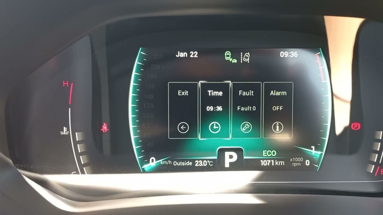 Комбинация приборов Chery Tiggo 7pro