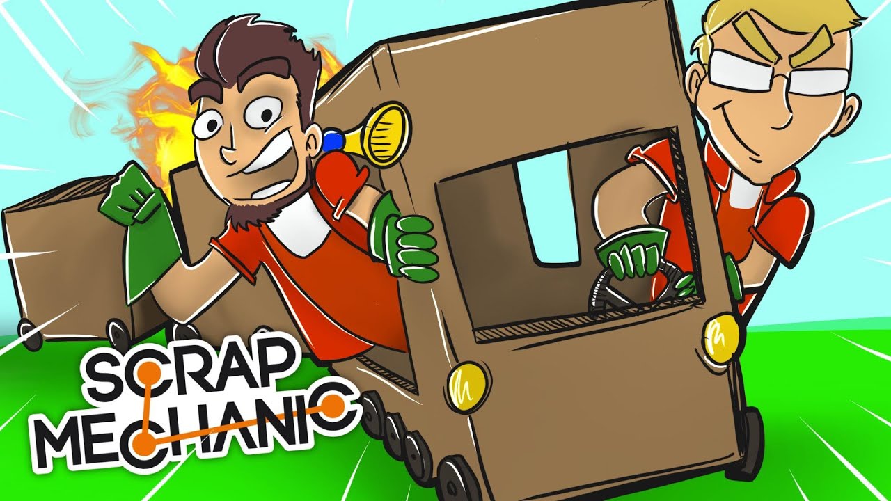 BUDUJEMY POCIĄG | Scrap Mechanic [#11] (With: Plaga) | BLADII