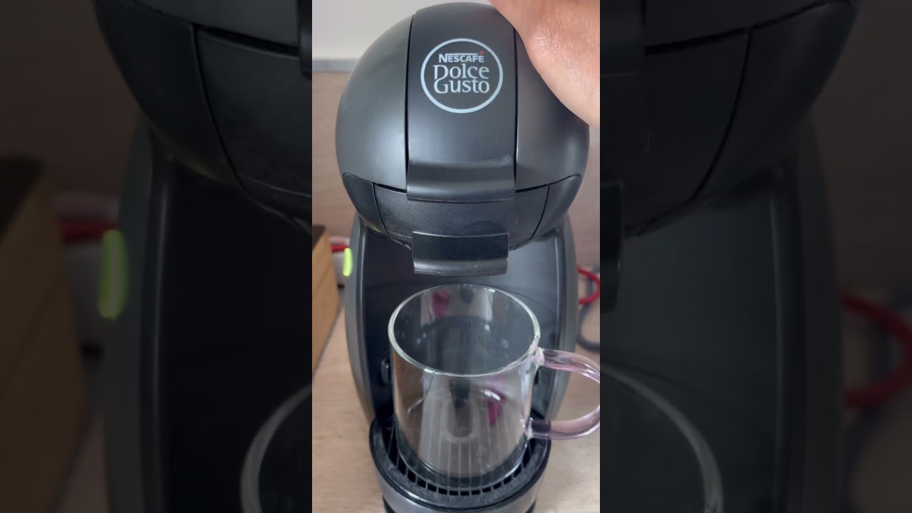 How to make Cappuccino on Dolce gusto machine #dolcegusto #coffee #tutorial #coffeeaddict