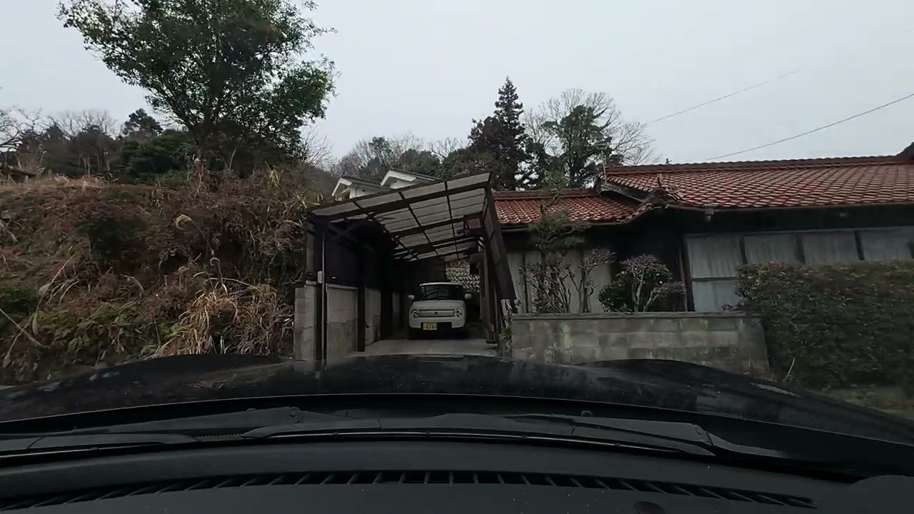 1113　2. 【車載】広島県広島市安佐北区白木町三田→日浦農道→広島県安芸郡海田町曽田【ロードスターRFの記録】2026/02/15-2