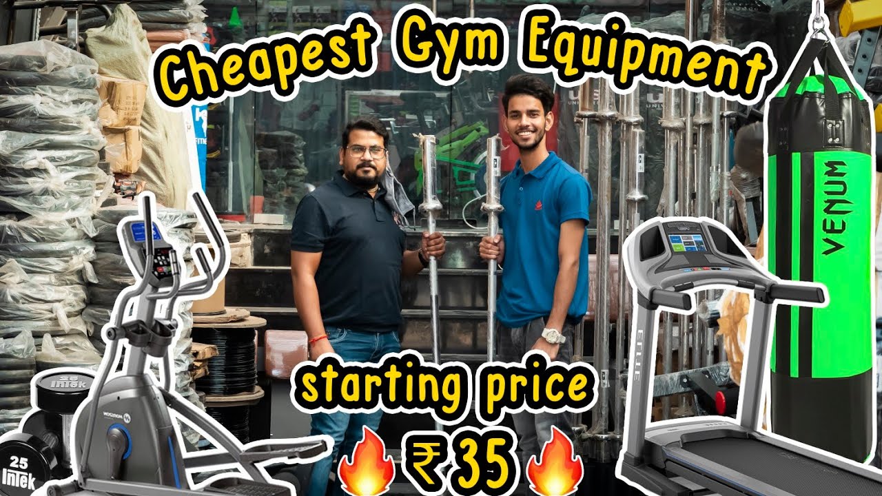 Cheapest Gym equipments | Gym market in Delhi | Wholesale price | Karol Bagh