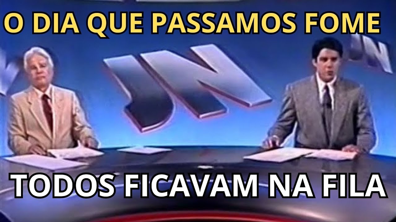 O dia que não tinha mais comida no Brasil