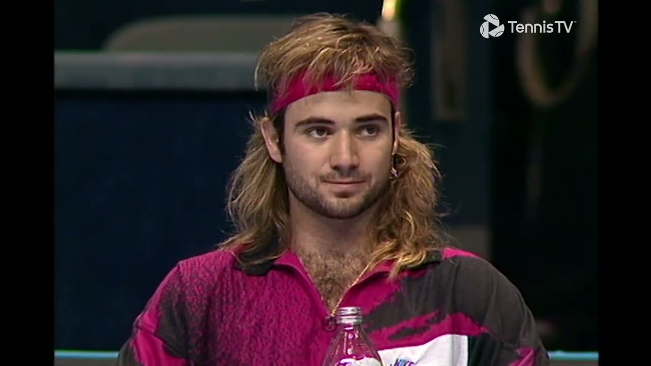 Masters 1991 RR Sampras vs Agassi