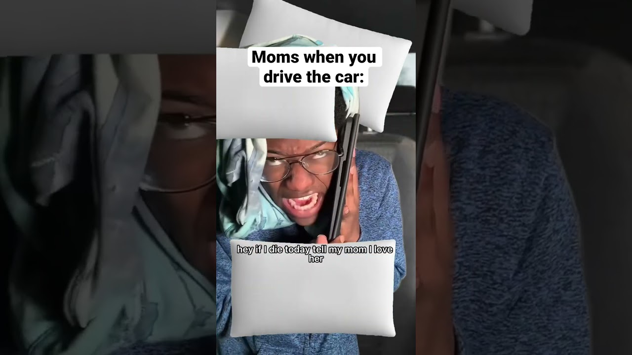 Moms when you drive the car #moms #highschool #school #schoollife #schoolmemes #family