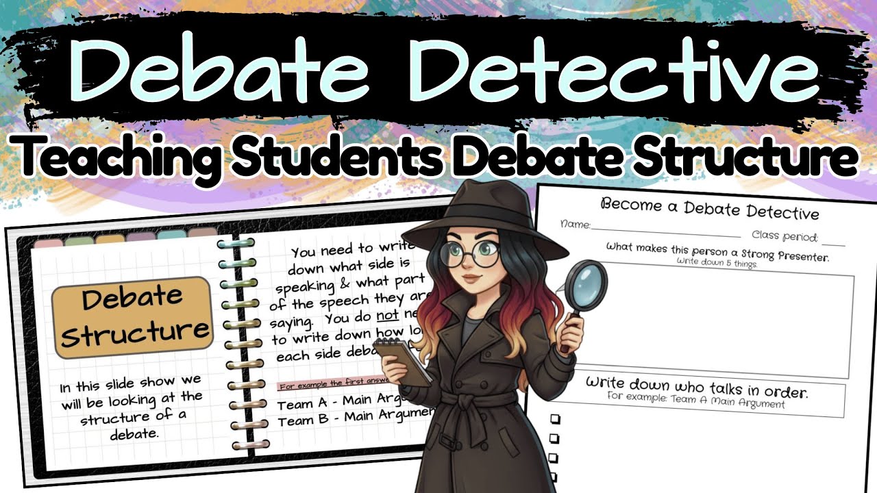 Debate Detective: Teaching Kids Debate Structure