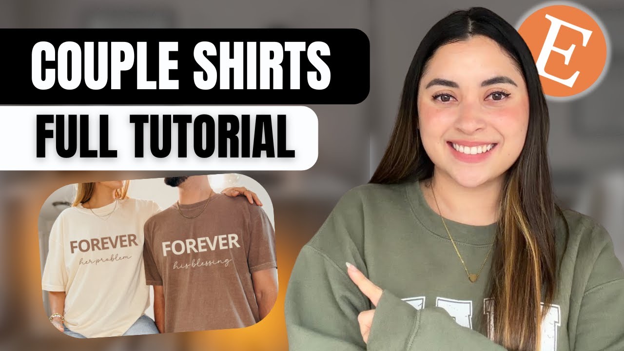 FULL TUTORIAL: Camisetas para Parejas PASO A PASO para Principiantes ( Etsy + Printify)