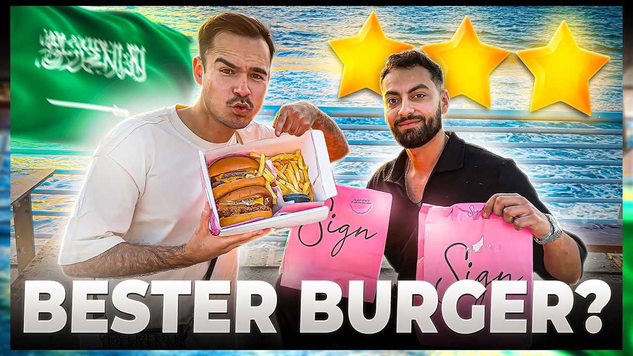 Wie schmeckt der GEHYPTESTE BURGER in Saudi Arabien ? 🇸🇦