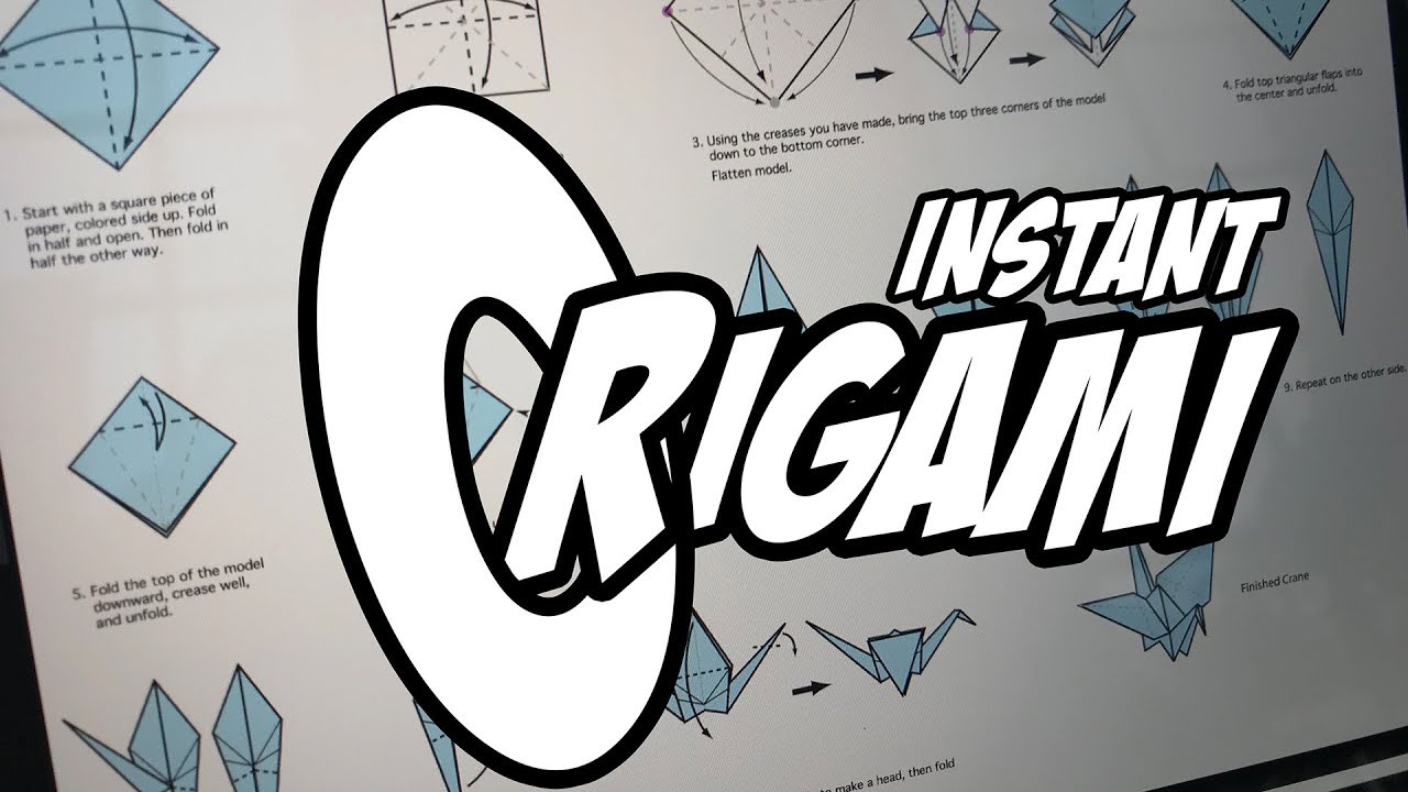 INSTANT ORIGAMI (1 MINUTE MADNESS)