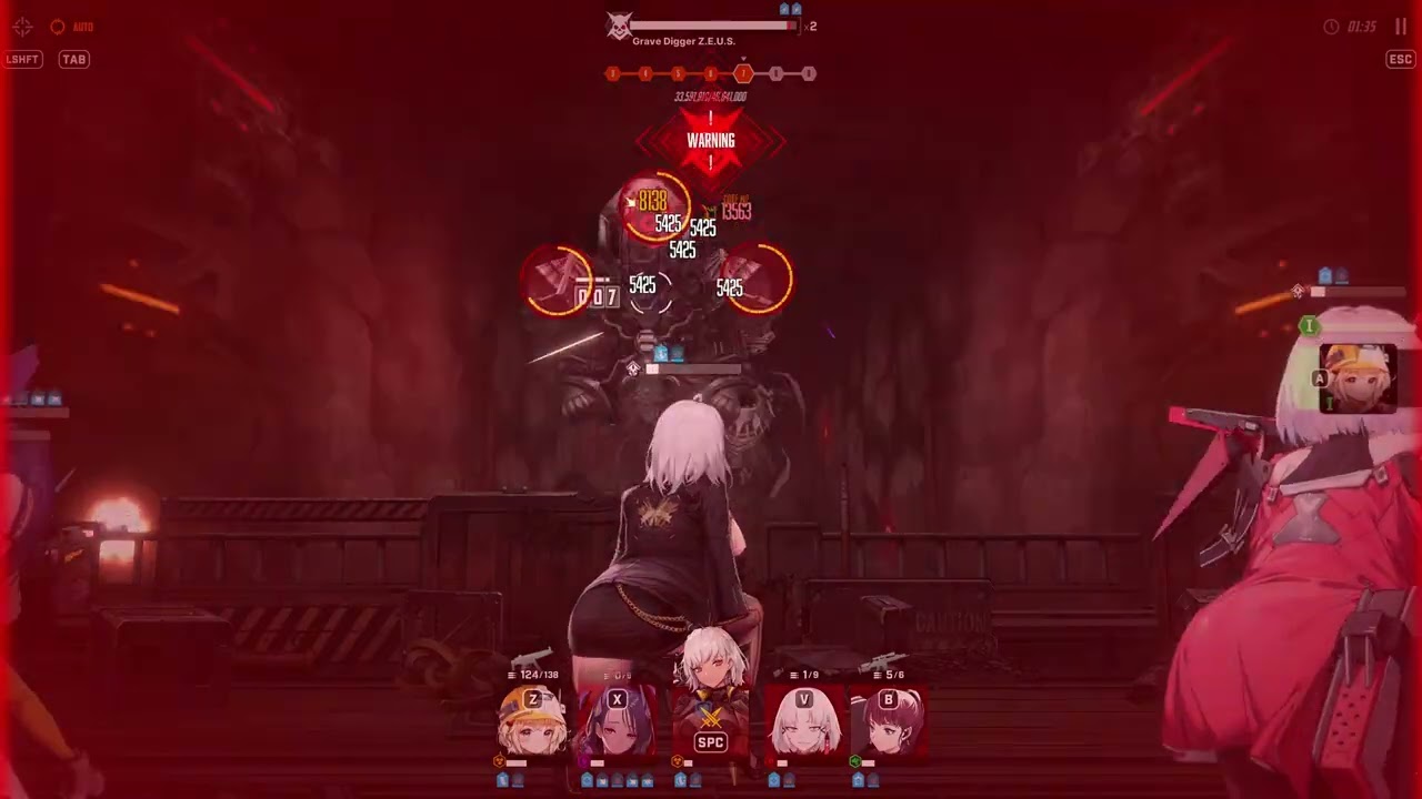 [Nikke] PC Client SI Grave Digger Clear (Isabel Shotgun Team)