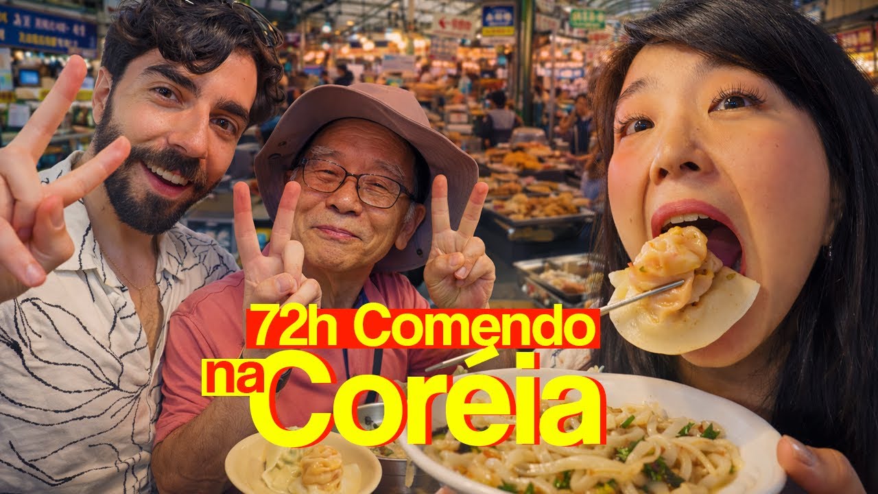 72 Horas Comendo SEM PARAR na Coreia do Sul 🇰🇷