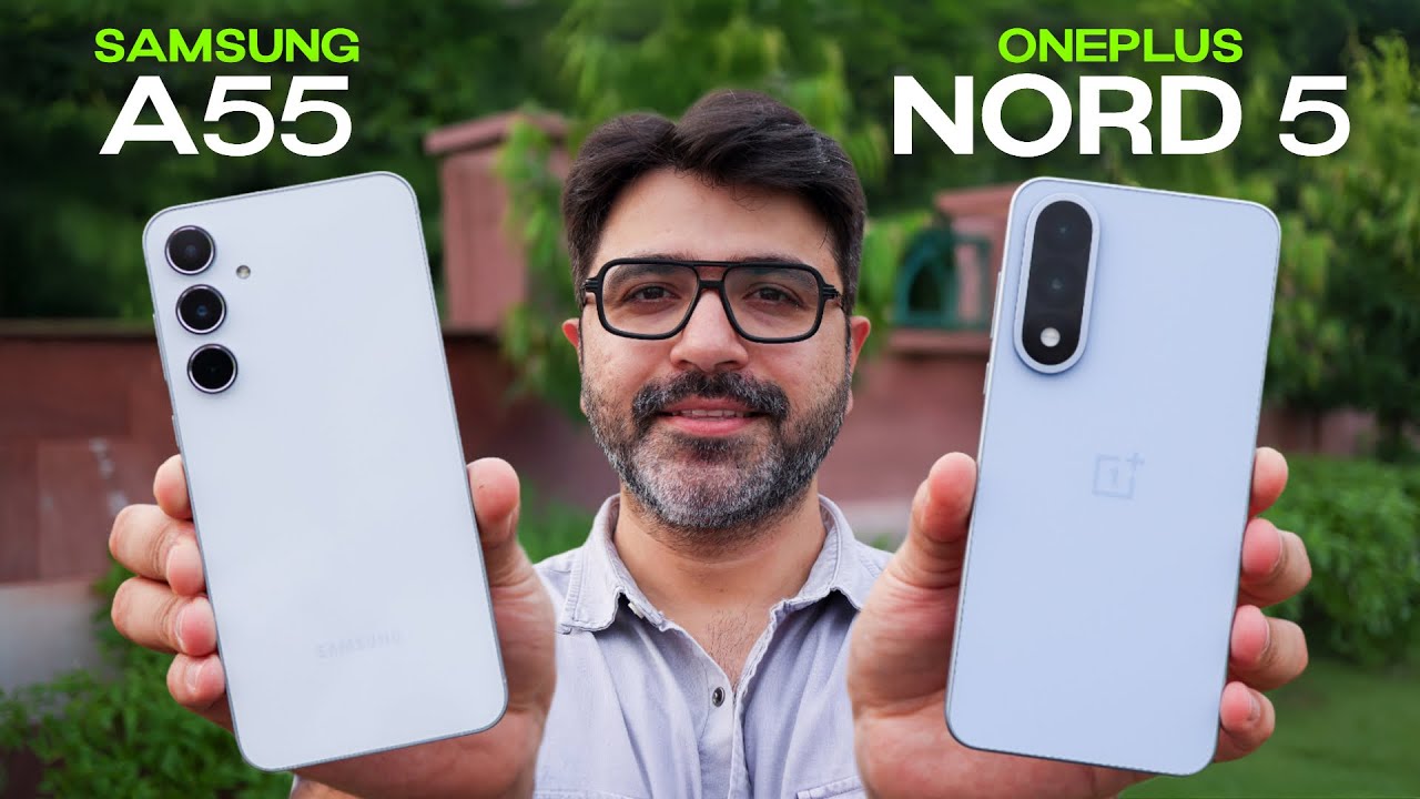 Samsung A55 vs Oneplus Nord 5 CAMERA COMPARISON | Best Camera Phone under 30,000 in Amazon Sale