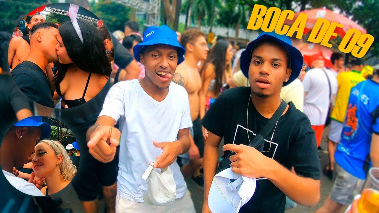 ENCONTRAMOS o BOCA DE 09 no CARNAVAL ! BLOQUINHO em SÃO PAULO Part2 (Camera do Beijo)