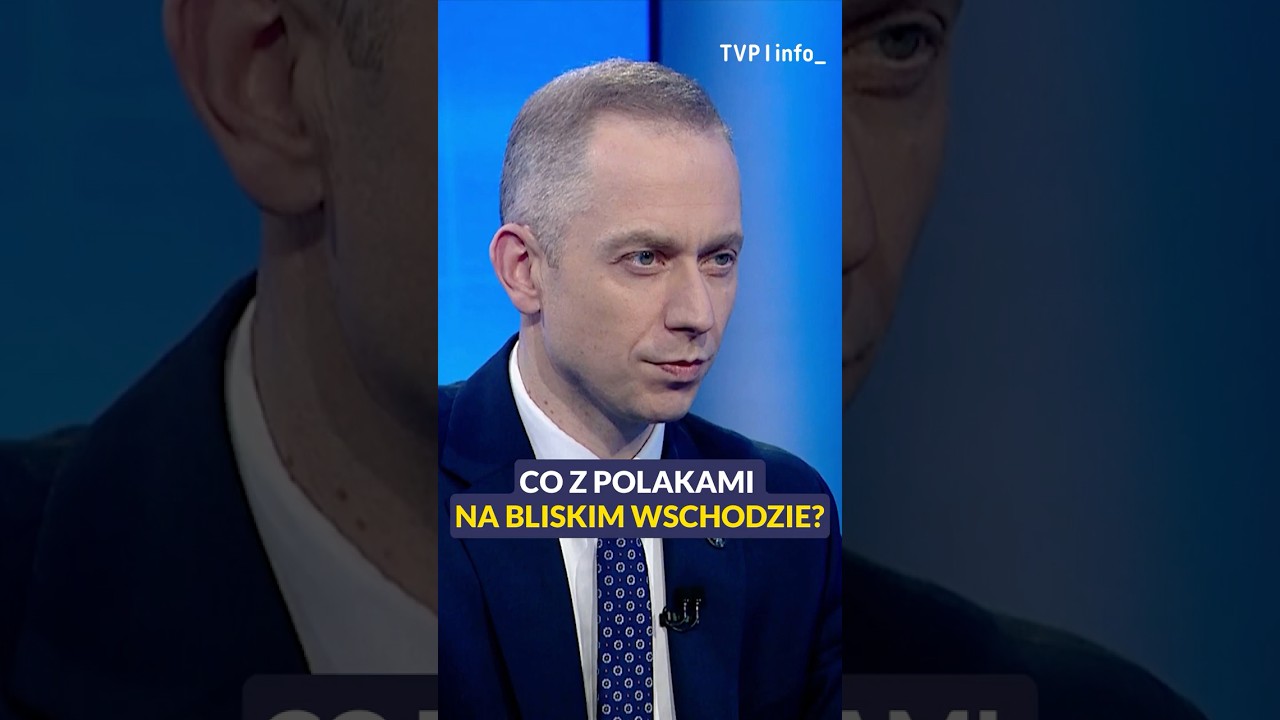 Co z Polakami na Bliskim Wschodzie? Wiceminister MON wyjaśnia #polityka #polska #iran #shorts