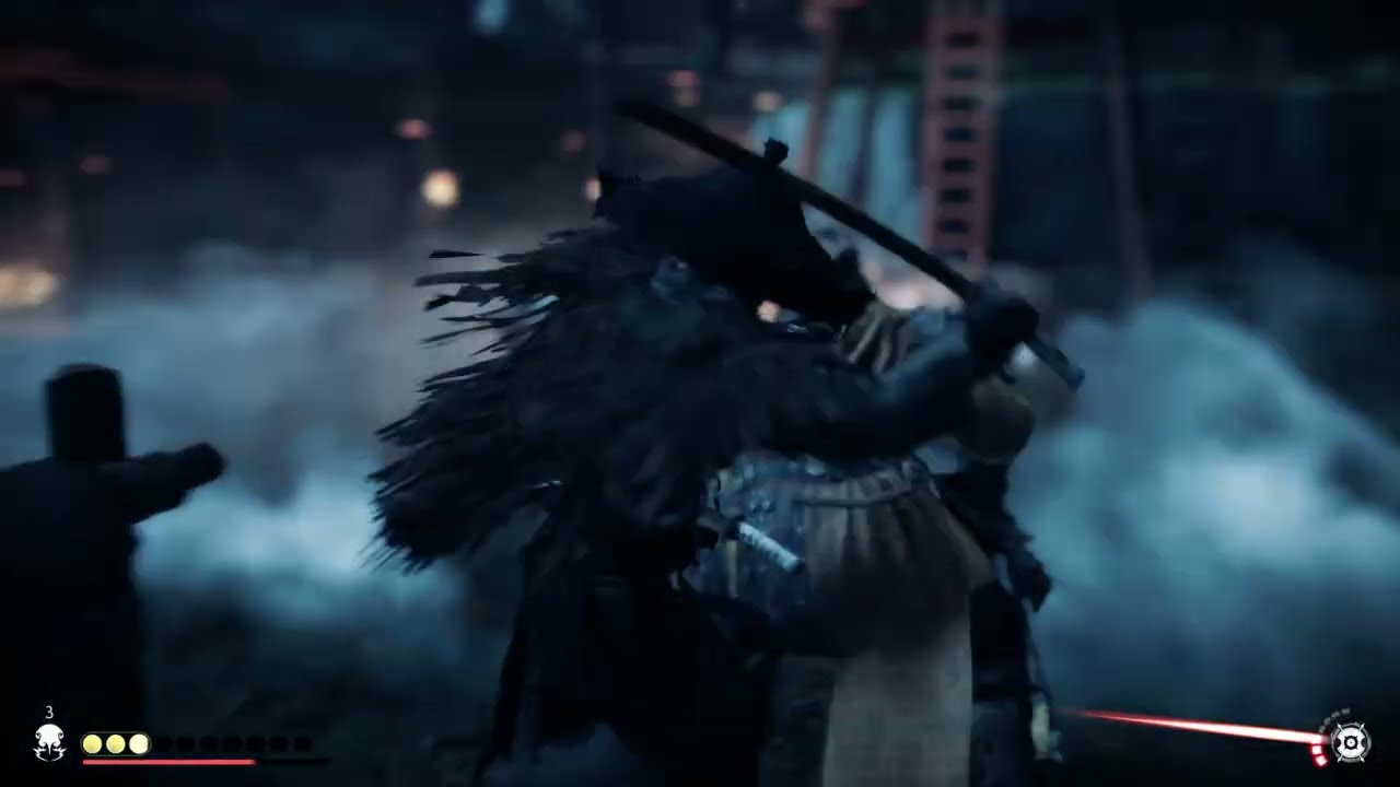 Ghost of Tsushima Kishibe dance blood of samurai