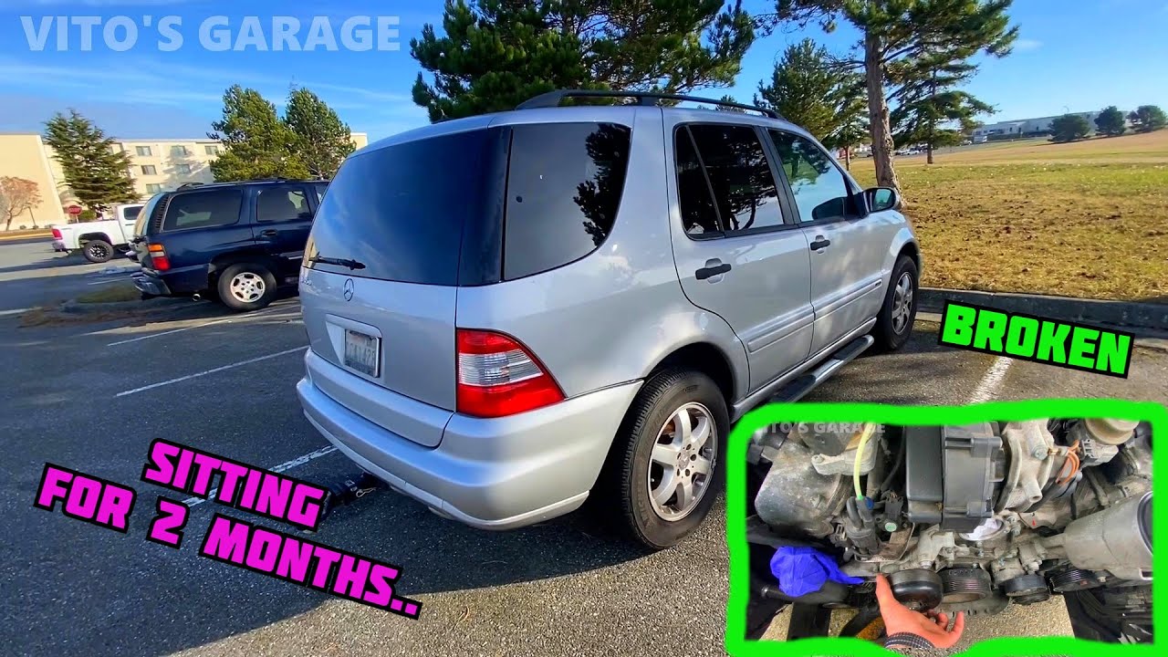 Reviving Broken W163 Mercedes ML350: New Water Pump, Thermostat, Crank Seal, Harmonic Balancer &More