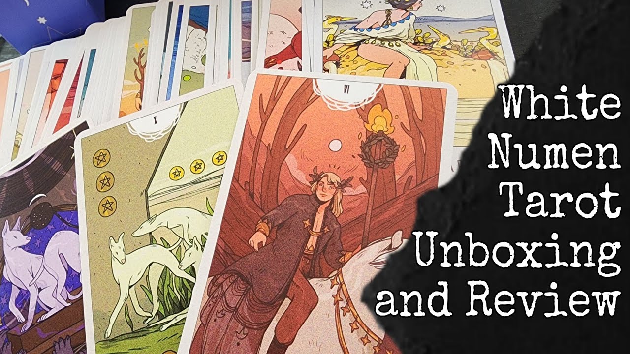 The White Numen Tarot by Alba Ballesta González - Unboxing and Review