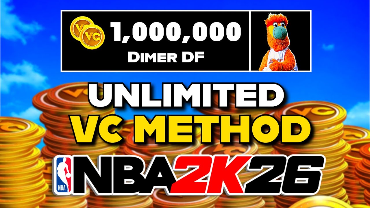 The BEST VC Method in NBA 2K26! The FASTEST way to get UNLIMITED VC and hit 99 OVERALL!