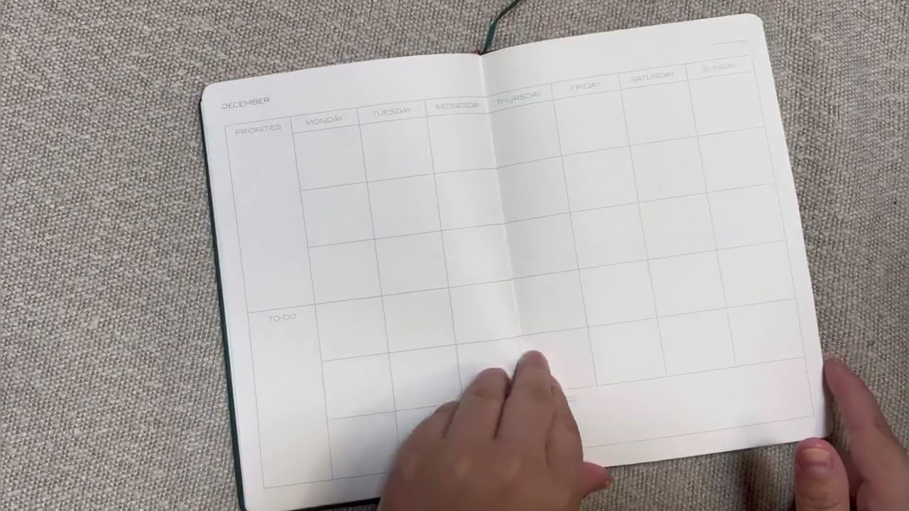 Planner Review | ft Anecdote bookbound planner