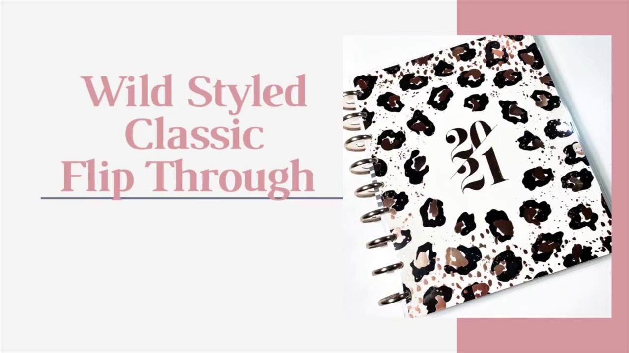 Wild Styled Classic Happy Planner