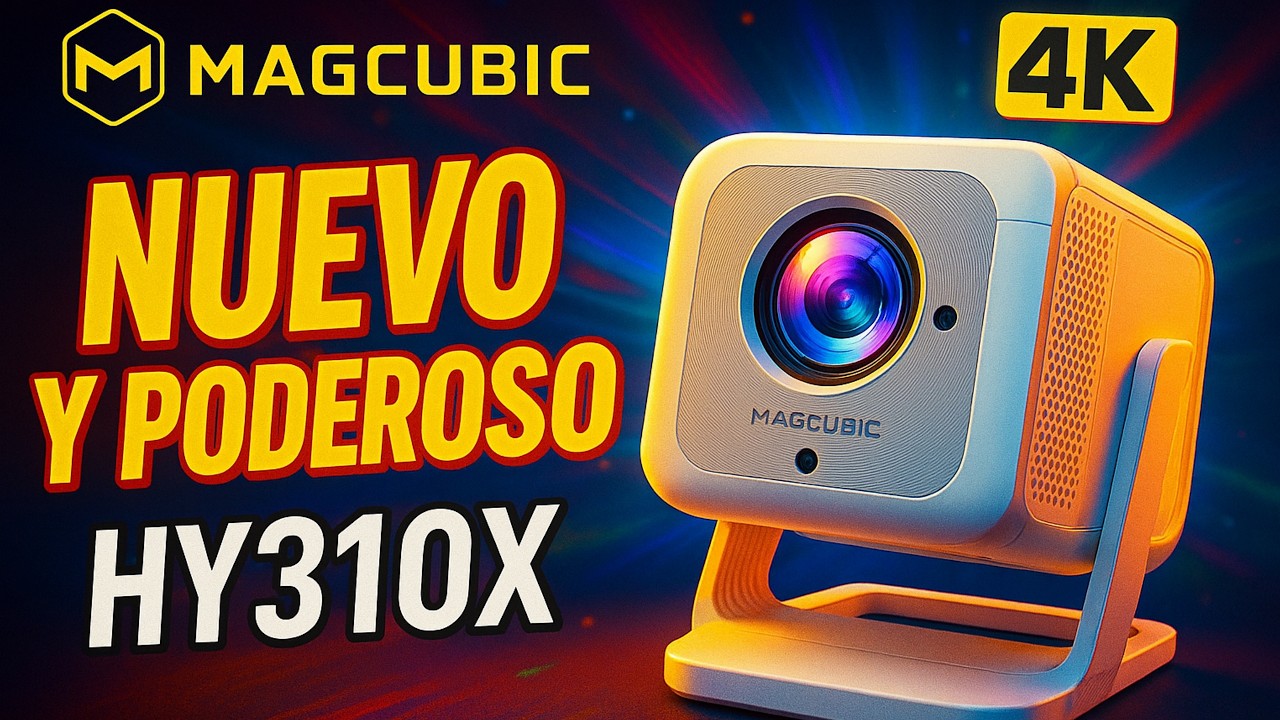 NUEVO MINI PROYECTOR MAGCUBIC HY310X PEQUE&Ntilde;O Y PODEROSO!!
