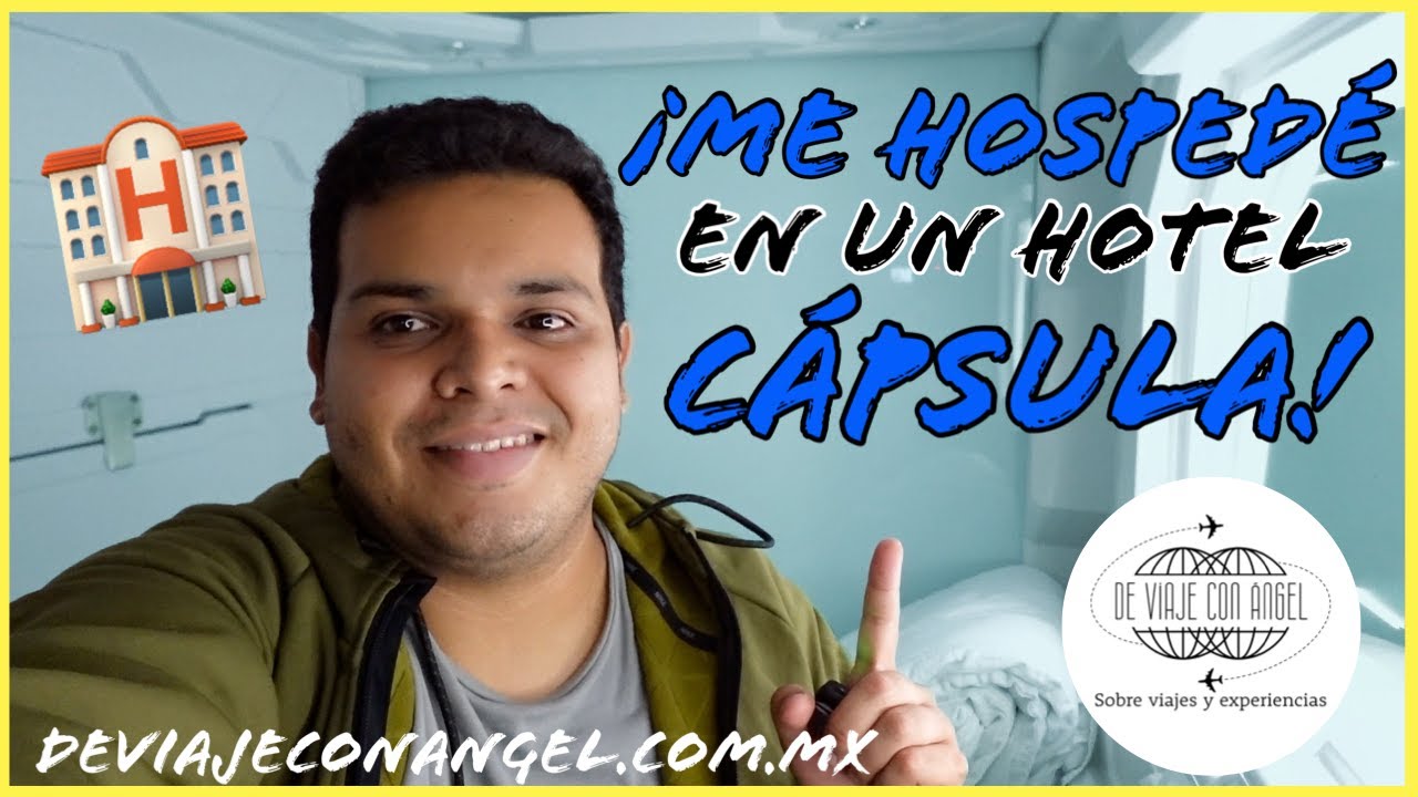 ¡Me hospedé en un hotel cápsula en el AICM!