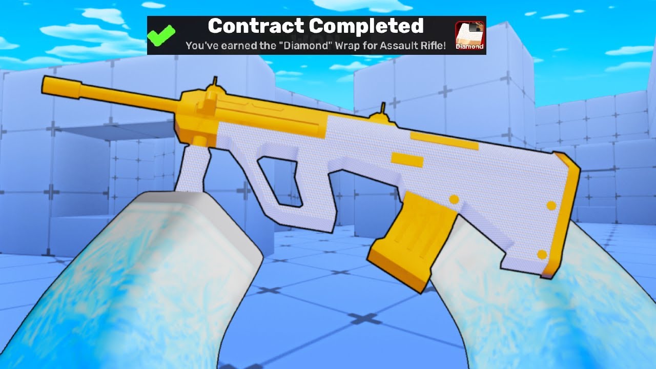 I FINALLY UNLOCKED The Diamond  Assault Rifle..😄(Roblox Rivals)