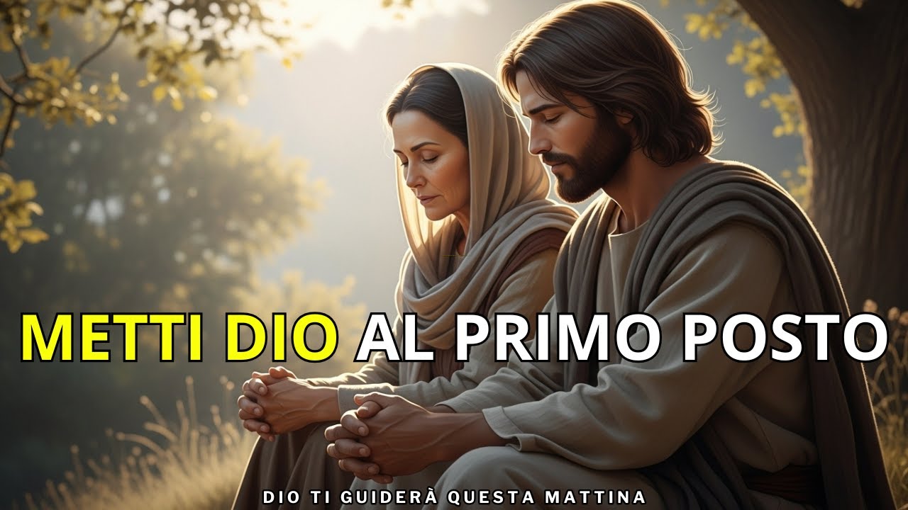DIO TI DICE OGGI: FIGLIA AMATA, OGNI MATTINA, LODA DIO AL PRIMO POSTO