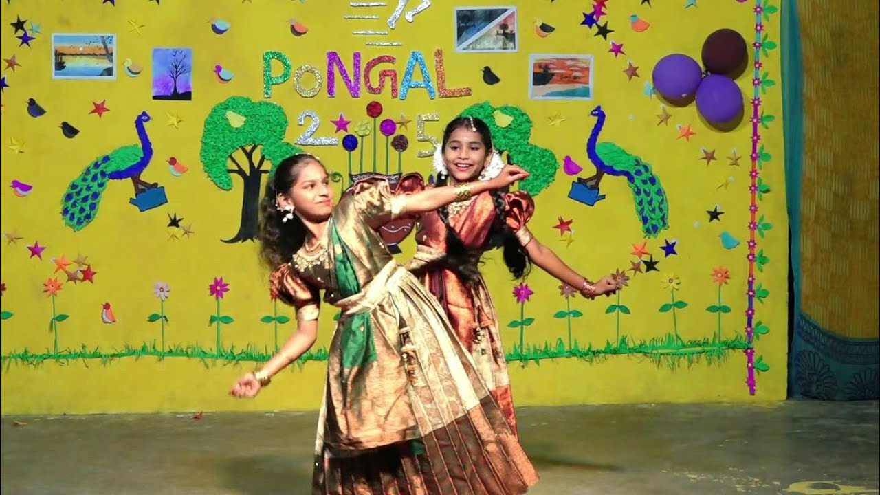 மல்லிகையே மல்லிகையே Song_Dance Performance From Butterfly Girls 🦋🦋🦋 Pongal ' 25 @@@###