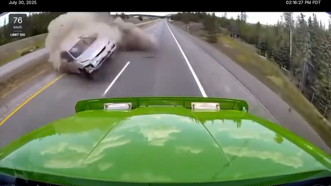 Crash on the Coquihalla