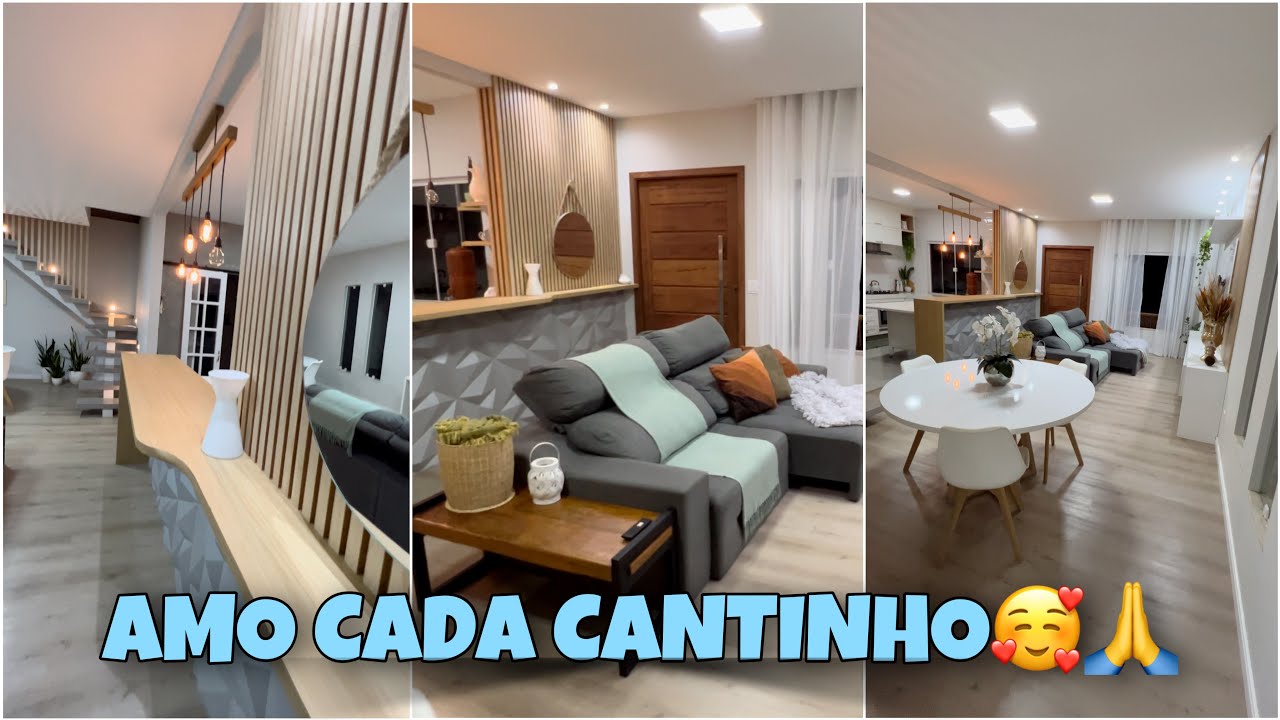 A SALA TAVA PRECISANDO DISSO🥰 UM FAXINÃO PESADO + COLOQUEI AS PLANTAS NA ESCADA | #donadecasa