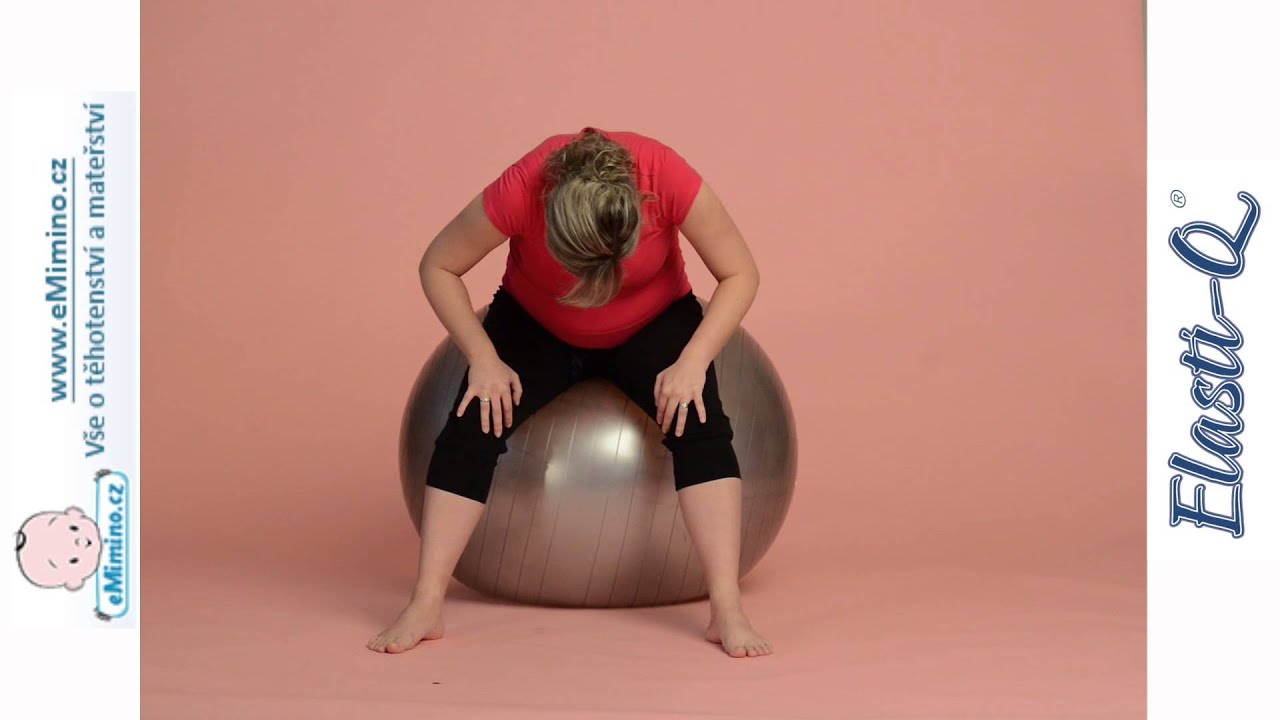 Cvičení pro úlevu od bolesti zad v těhotenství.