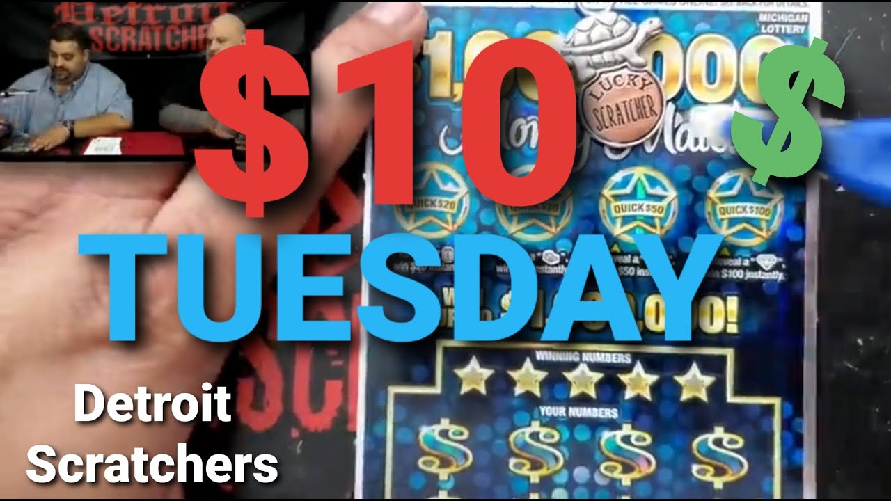 $10 DOLLAR TUESDAY $ FIRST TICKET WIN $ Watch us scratch instant tickets!